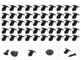 Worgeous 100 Pieces Kick Plate Trim Retainer Car Trunk Fastener Push Pin Rivet Supply V1189-LWWAL-20260327-03415