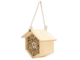 Wooden Bee House Decorative Hanging Insect House Insect Hotel for Garden Supplies V1294-YM0901-3111210121511