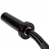Centra Olympic Barbell Ez Curl Bar W Bar 810lbs Alloy Steel Black SP1098-BK-4FT-AU