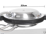 Commercial Electric Egg Puff Bubble Cake Waffle Egg Maker Machine Nonstick V201-FCA0378SI8AU