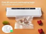 Automatic Food Vacuum Sealer with Digital Timer, Dual Modes for Freshness Preservation, Compact V1370-AZ4-22713