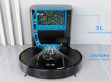 Smart LDS Navigation Robot Vacuum and Mop with Self-Emptying Dock 3500Pa Max Self-Charging V1222-V2L-SJ