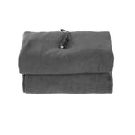 Giselle Electric Heated Blanket Car Throw Rug Grey EB-C-THROW-RUG-CAR-GY