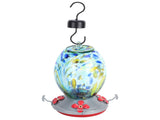 Hummingbirds Water Feeder Colorful Painting Glass Bird Feeding Tool for Garden CourtyardQ2 V1294-YM0901-3111200116912