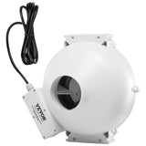 4" to 4.5" Radon Mitigation Fan System Quiet 260CFM Inline Duct Waterproof V952-DFSDJ4INCH26WNZBVV3