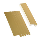 Worgeous 100Pcs Gold Rectangular Paper Cake Serving Trays with Mousse Bottom Plate Cardboard V1189-LWWAL-20260327-03518