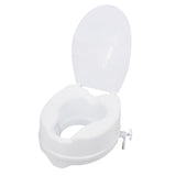 Raised Seat with Lid 300 Lbs Heavy Duty Elevated Seat with Tightening Clamps Raised V1294-YM0901-H39483-B-6