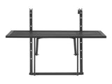 Balcony Hanging Table, 610 x 410 mm Metal Folding Balcony Railing Table, Outdoor Balcony Bar Table V952-FXGZJS19INCHGLWKXV0