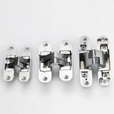 3D Invisible Hinge. Satin Stainless Steel. 2 Pieces, 2395Mm V1188-MS-227-2330