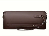 Men'S Leather Clutch Bag Men'S Accessories High-Quality Leather Stylish Clutch - Black - Size V1347-918-24073-BLK-23-4-14