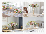 Flower Ball Arrangement Bouquet 10PCS, 240 mm Diameter Artificial Flower Balls Wedding Table V952-ZSHQQXFSBS95V2MBJ001V0