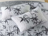 Finely Quilted Bedspread and Pillowcases Set A Blend of Art and Comfort - Queen size V745-MAC080392Q13U