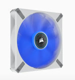 Corsair ML ELITE Series, ML140 LED ELITE WHITE, 140mm Magnetic Levitation Blue LED Fan with V1202-V2-CFCO-ML140LEDW-BLED