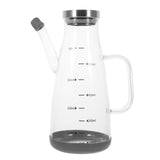 Borosilicate Glass Sauce Jar, Clear Scale, Multi Color, Perfect for Condiments, Seasoning V1369-AZ3-W-18431
