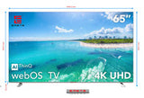 EMETE 65 Frameless UHD Smart WebOS TV V1005-9369999836658