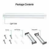 10x 120CM LED Tube Light Batten Linear Slim Light WorkShop Garage Lamp 40W 6500K V201-W13035634