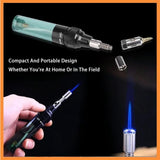 4 in 1 Portable Iron Kit, Portable Gas Iron Pen, Cordless Butane V1366-AZ2-W-11390