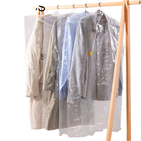 100 Disposable Transparent Dust Bags - 55X80Cm - Pp 4 Wires PRL-104980260DBT_NZ