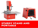 Meat Cutting Band Saw 10" meat mincer Bandsaw Sausage Filler Slicer Grinder V379-MEATBSAW250005
