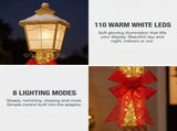 Christabelle 1.5m Festive Lamp Post Christmas Light Up Display LED Outdoor Indoor Xmas Yard Law 112_SHE207