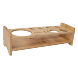 Bartender Kit Stand Large Capacity Space Saving Bamboo Wood Bartending Tool Storage Holder for Bar V1294-YM0703-3118230136611