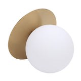 Modern Globe Sconce Indoor Wall Light Sconce for Living Room Bedroom Hallway G9 Bulb Compatible V1294-YM0901-3119240131511