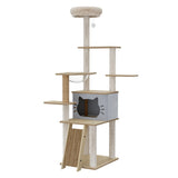 Pawz Cat Tree Tower Large Scratcher Condo House 160cm PT1271-BG