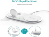 CHOETECH T317 2-in-1 Dual Wireless Charger Pad V28-ELECHOT317