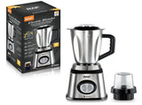 2-in-1 Electric Blender and Grinder with Stainless Steel Body, 1.5L Mixing Pitcher and Detachable V1341-ZY-A962WNAN-SILVER