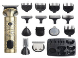 Vintage Electric Hair Trimmer & Multi-Grooming Kit with Multi-Length Attachments V888-ELOSUNG10844