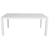 Iberia 178cm Aluminium Outdoor Dining Table White V315-VOUT-ICA-13