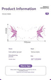Shimmer butterfly face stickers Party decoration stickers can be peeled off Magic show party V1106-HEJM-002