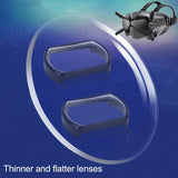 2-Pack Aspherical Myopia Lens For Dji Fpv Goggles V2 PRL-4430POD