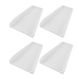 4PCS Downspout Splash Block Rain Gutter Downspout Extensions Fixable Downspout Extender with 8 V1294-YM0901-3111230346412