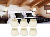 6PCS Modern Fabric Lampshade Light Cover Decoration for Home Chandelier Wall Pendant Lamp V1294-YM0901-3119200091011