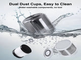 Wireless Intelligent Anti-Mite Cleaner 10000Pa Super Suction, Dual Washable Dust Cups V1232-SBCMJ001