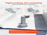 2250 Pcs Bolts and Nuts Assortment Kit, Metric Imperial Machine Screws and Flat Washers, Alloy V952-LMHLSTZGZLJYS6FAS001V0