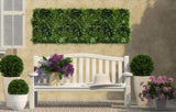 YES4HOMES 1 SQM Artificial Plant Wall Grass Panels Vertical Garden Foliage Tile Fence 1X1M Green V278-1-X-CCGA100-GREENPLANT