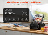 Blender, 2L Professional Countertop Blenders with Shield, 2200W 26000RPM Kitchen Food Processor V952-DJYZSBJBJ2L1AURSF001V3