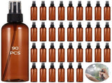 90PCS Mini Spray Bottles, Brown Fine Mist Spray Containers, Empty Refillable Atomizer Bottles, V1369-AZ3-W-08841
