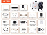 2KW Diesel Heater, 12V/24V All in One Diesel Air Heater, with Bluetooth APP Control, Remote Control V952-CYJRQHWKLS2KWXH0UV3