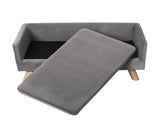 PaWz Pet Sofa Bed Dog Warm Soft Lounge Grey PT1149-GY_NZ