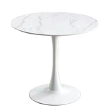Celeste White Round Cafe Table V957-SDCESN3675S