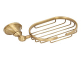 Wall Soap Dish Bottom Hollow Design Retro Style Keeping Tidy Decorative Practical Copper Stainless V1294-YM0626-3112220088411