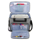 Oxford Cloth Sewing Machine Bag, Portable Carry Case with Shoulder Strap, Multi-Functional Storage V1232-FSSNB-002