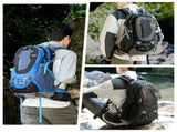 Hiking Backpack 35L Backpack Travel Backpack Outdoor Backpack Royal Mountain - Blue - Size M V1347-DSZ-XXX-NNN-BLU-M