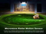 Solar Wall Lamp,Solar Wall Lamp Radar Motion Sensor Lights Outdoor Waterproof Garden Lamp Aluminum V1370-AZ4-00407