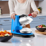 VEVOR Commercial Ice Crusher 100KG/H Electric Snow Cone Maker Shaved Ice Blue V952-SBJJGKLS220BCN28I001V3