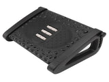 Under Desk Footrest 6 Height Adjustable Ergonomic Foot Stool with Massage Texture and Roller for V1294-YM0703-3116230002711