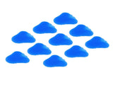 10 Pcs Blue Anti Splash Deodorizer Urinal Screen Mats Urinal Screens Deodorizer for Men Bathroom V1294-YM0901-3112230041711